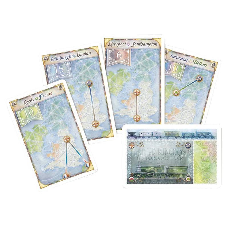 Ticket To Ride Map Collection Volume 5 United Kingdom & Pennsylvania Map Expansions 4