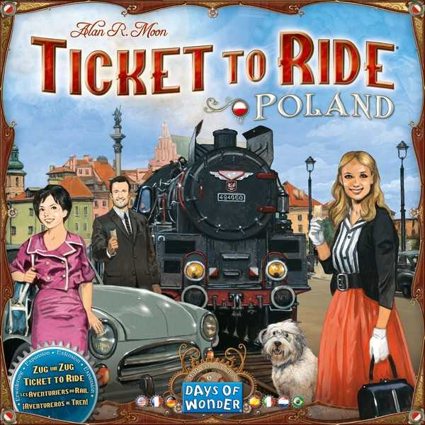 Ticket To Ride Poland Map Collection Board Game by Days of Wonder 1