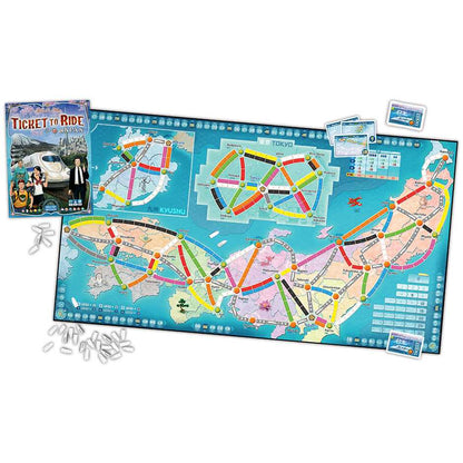Ticket to Ride Japan & Italy Map Collection Volume 7 Map Expansion 2