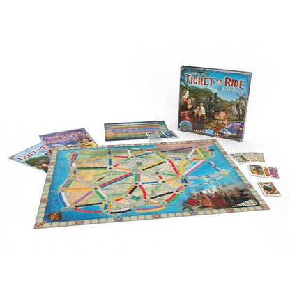 Ticket To Ride Map Collection 8 Iberica & South Korea Board Game Expansion 4