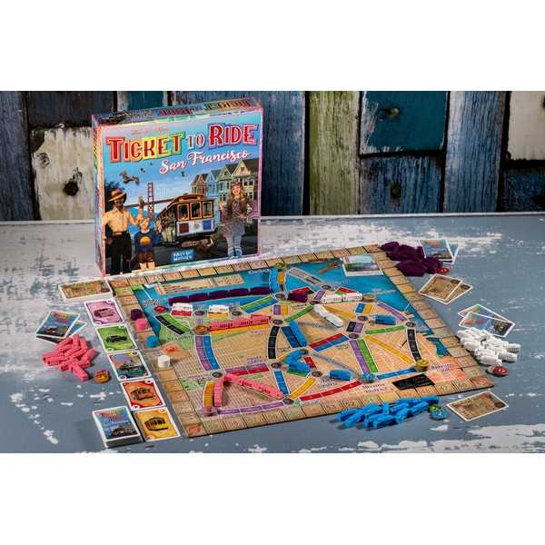 Ticket To Ride San Francisco Board Game by Days of Wonder 4