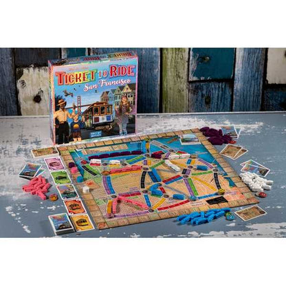 Ticket To Ride San Francisco Board Game by Days of Wonder 4
