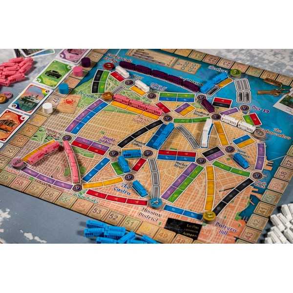 Ticket To Ride San Francisco Board Game by Days of Wonder 5