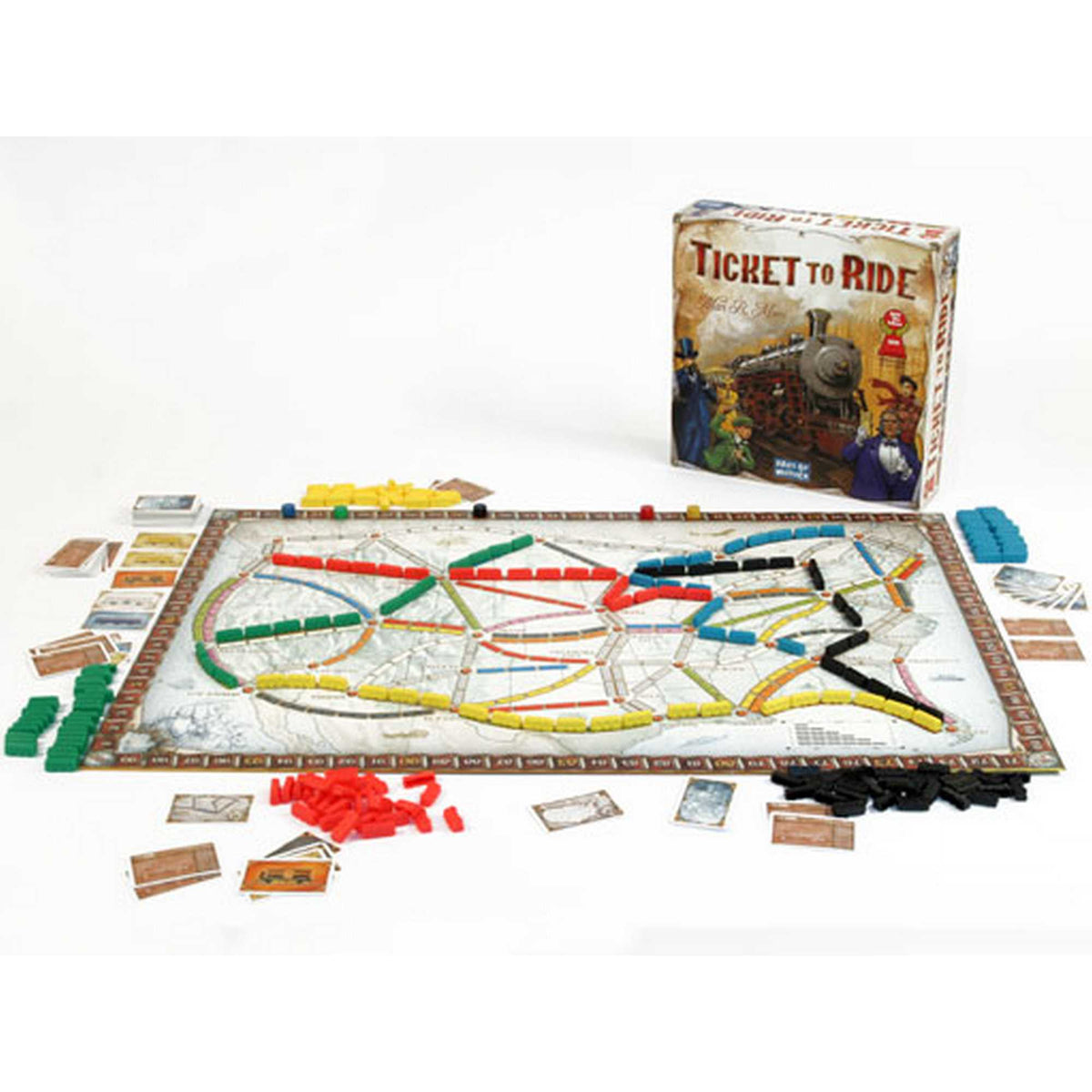 Ticket to Ride Board Game A Cross-Country Train Adventure for Friends and Family 2
