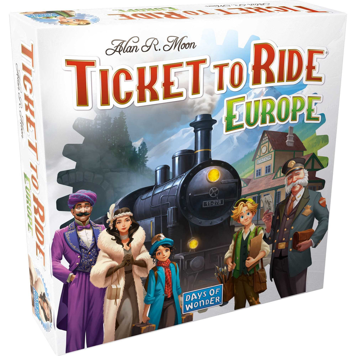 Ticket to Ride Europe Refresh Board Game by Days of Wonder 1