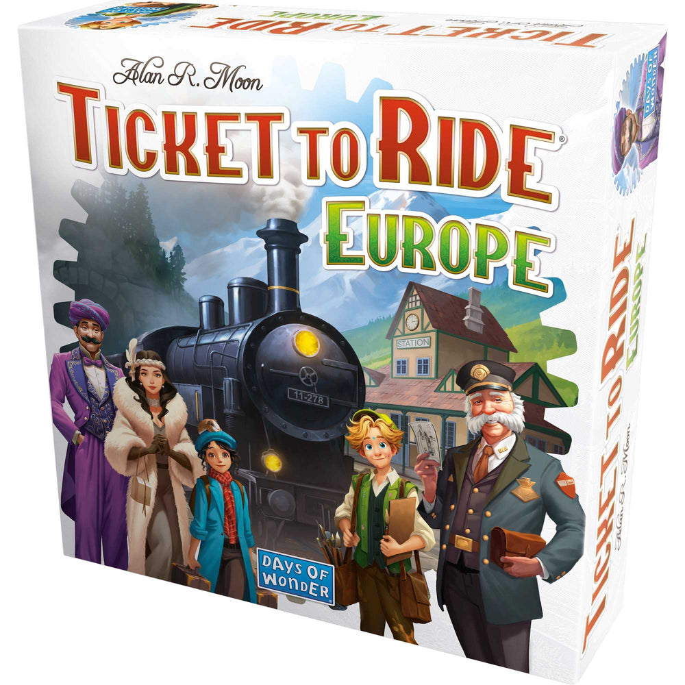 Ticket to Ride Europe Refresh Board Game by Days of Wonder 2