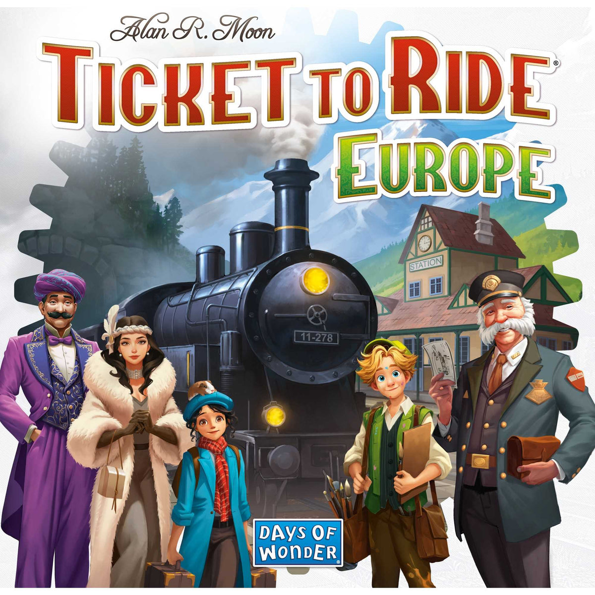 Ticket to Ride Europe Refresh Board Game by Days of Wonder 3