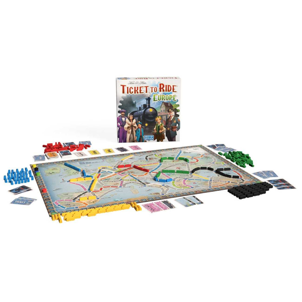 Ticket to Ride Europe Refresh Board Game by Days of Wonder 5