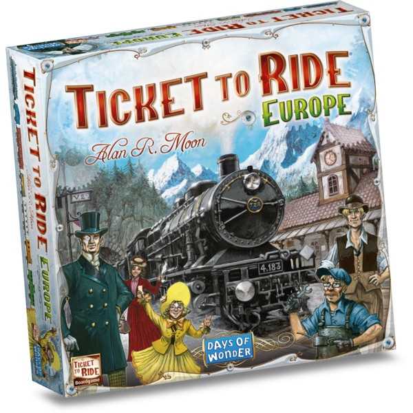 Ticket To Ride Europe Board Game 1