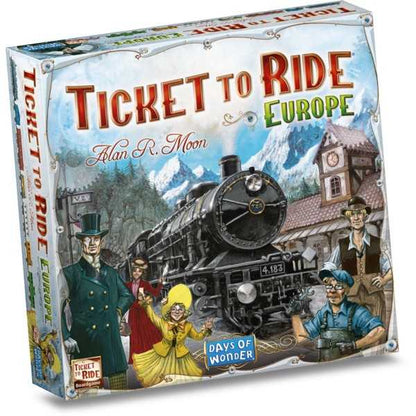 Ticket To Ride Europe Board Game 1