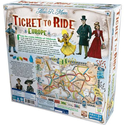 Ticket To Ride Europe Board Game 2