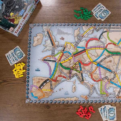 Ticket To Ride Europe Board Game 3