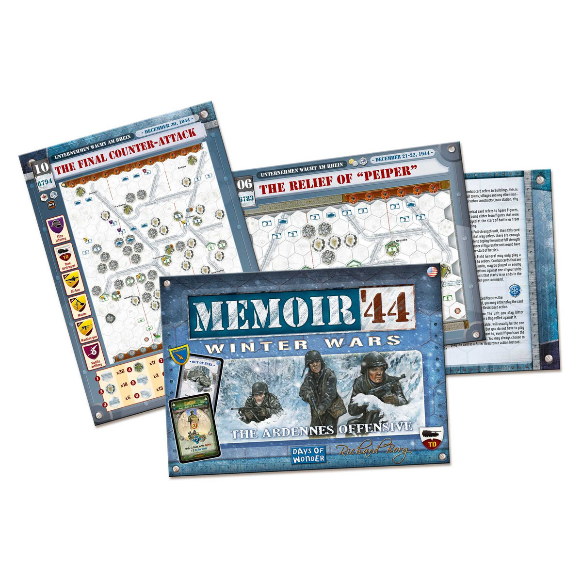 Memoir 44 Winter Wars Board Game by Days of Wonder 2
