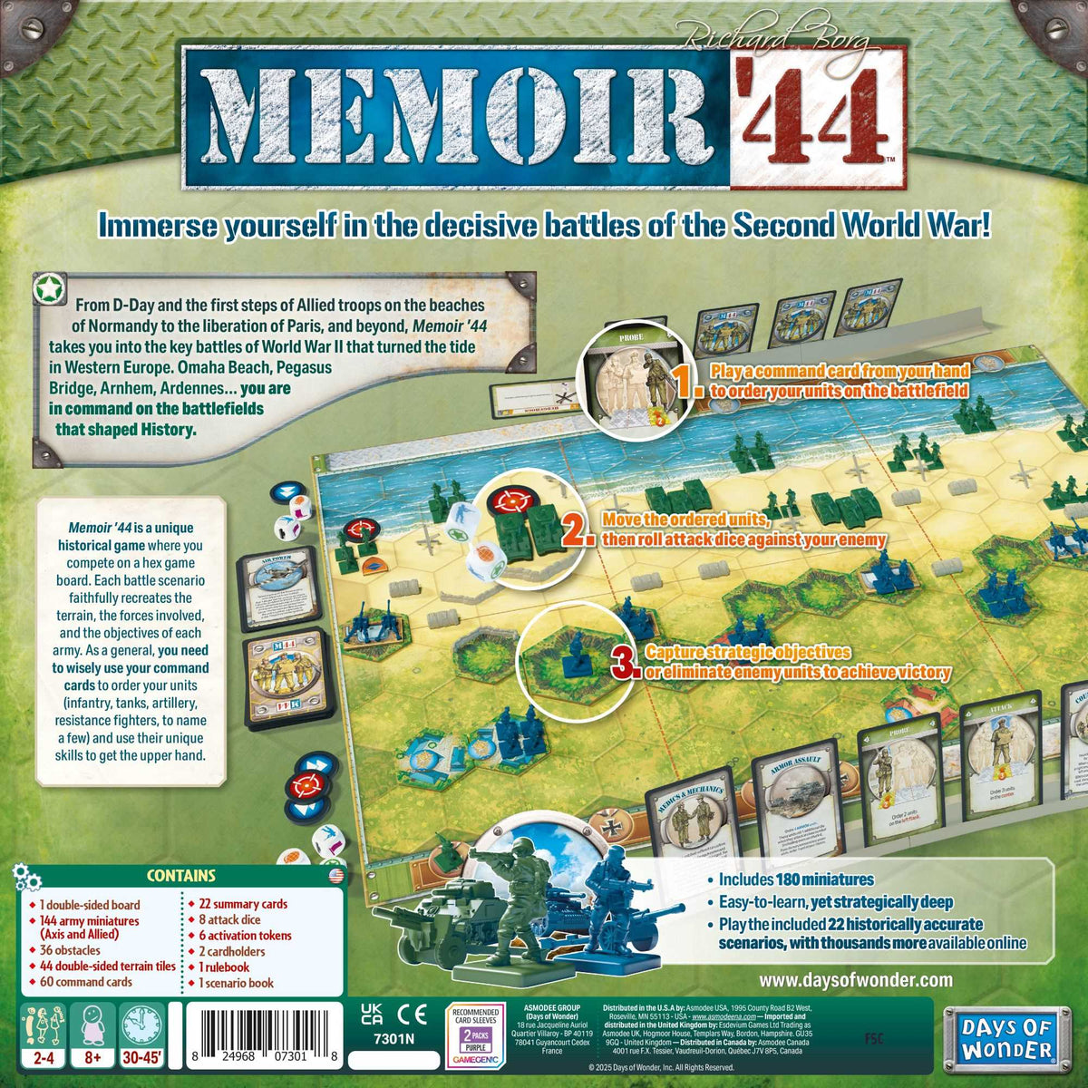 Memoir 44 Refresh Board Game by Days of Wonder 3