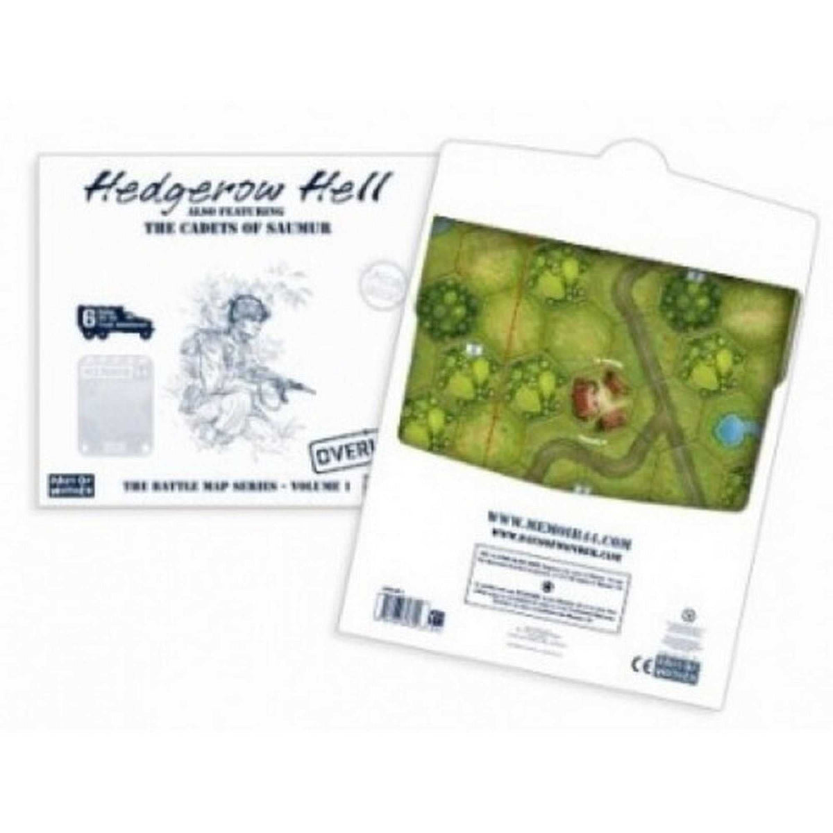Memoir 44 Battle Map 1 Hedgerow Hell Board Game by Days of Wonder 2