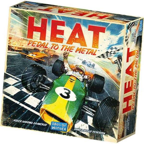 Heat Pedal to the Metal Board Game by Days of Wonder 1