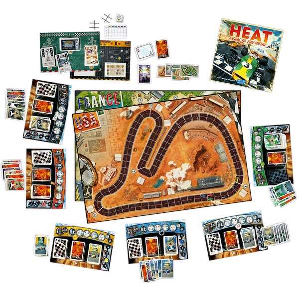 Heat Pedal to the Metal Board Game by Days of Wonder 2