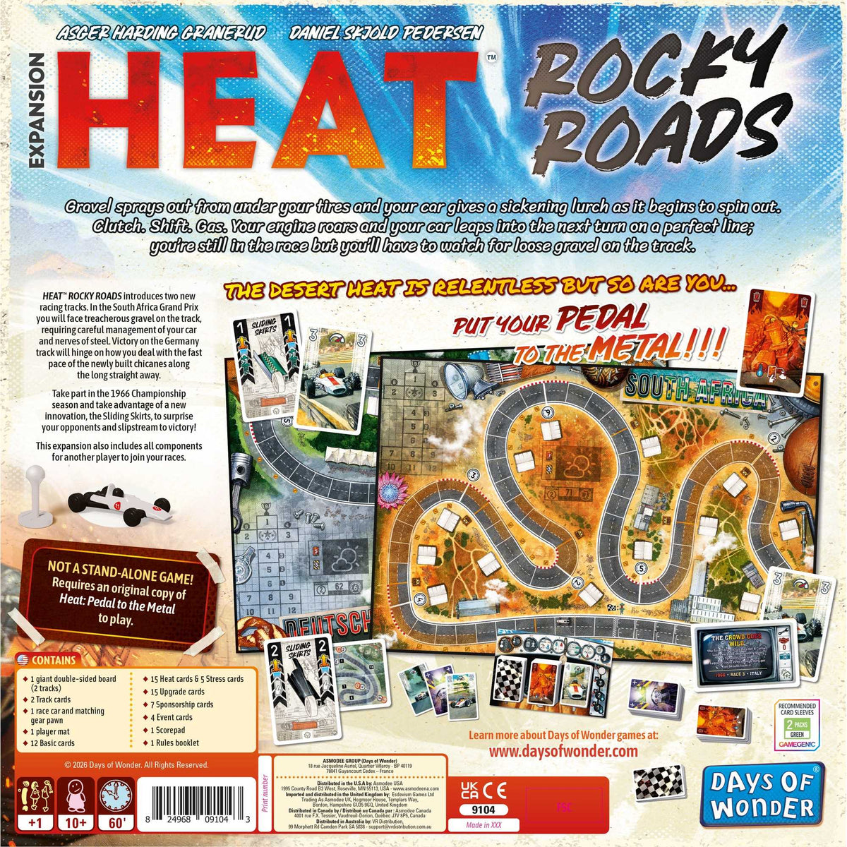 Heat Rocky Roads Board Game by Days of Wonder 4