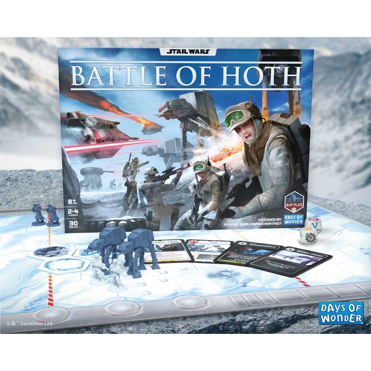 Star Wars Battle of Hoth Board Game by Days of Wonder 1
