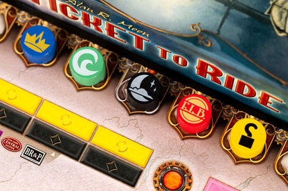 Ticket to Ride 20th Anniversary Deluxe train set Display 2