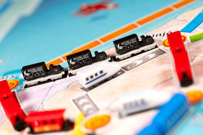 Ticket to Ride 20th Anniversary Deluxe train set Display 3