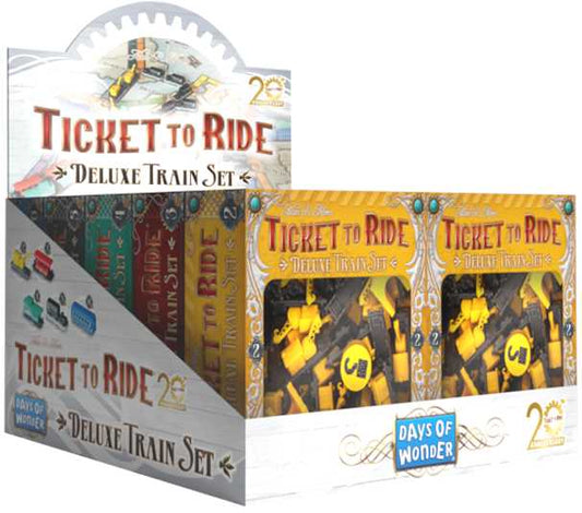 Ticket to Ride 20th Anniversary Deluxe train set Display 1