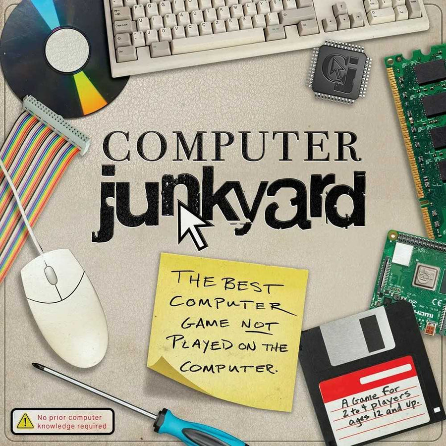 Computer Junkyard Vintage Computer Building Board Game