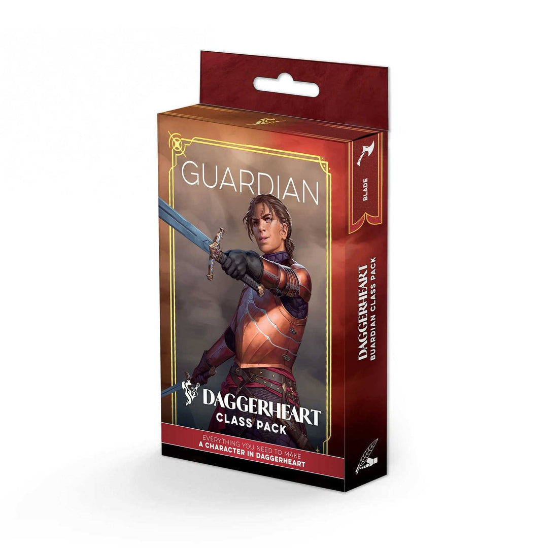 Daggerheart Guardian Class Pack Roleplaying Game Accessory