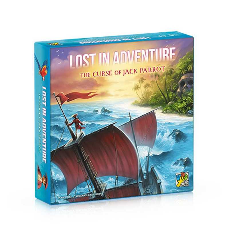 The Curse of Jack Parrot Lost in Adventure Board Game by daVinci Editrice 1
