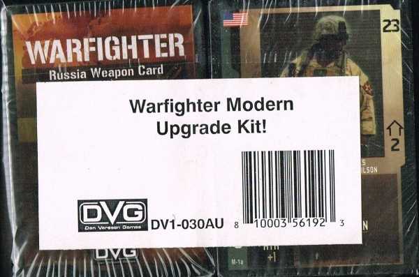 Warfighter Modern: Errata/Upgrade Decks 1