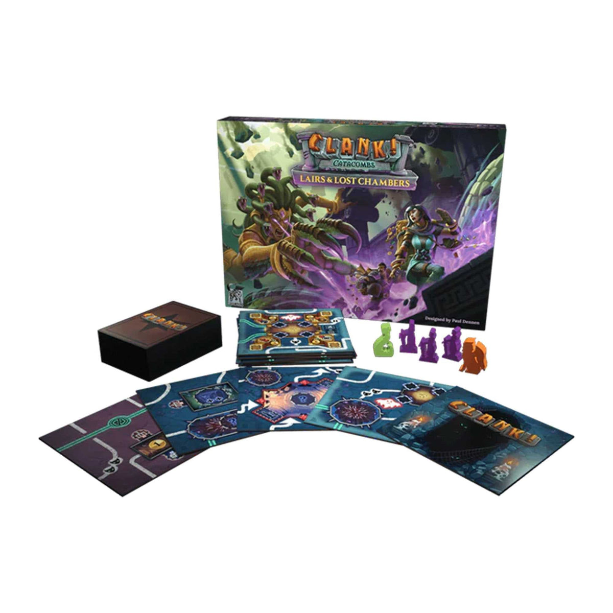 Lairs and Lost Chambers Clank Catacombs Exp Board Game by Direwolf 2