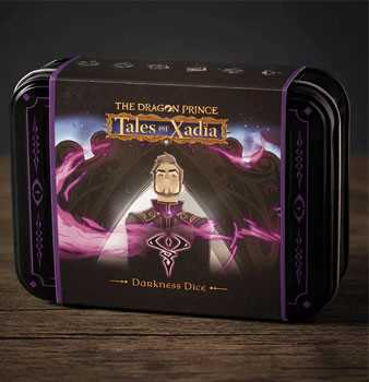 Darkness Dice Tales of Xadia The Dragon Prince Roleplaying Game Gaming Accessory by Direwolf 1