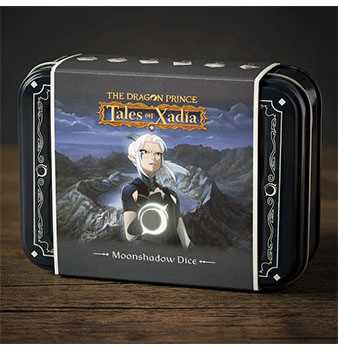 Moonshadow Dice Tales of Xadia The Dragon Prince Roleplaying Game Gaming Accessory by Direwolf 1