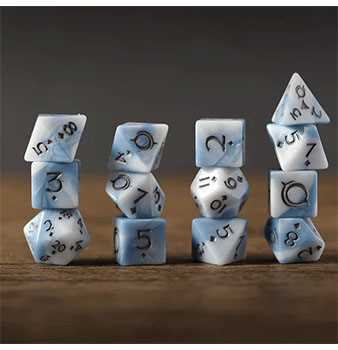 Moonshadow Dice Tales of Xadia The Dragon Prince Roleplaying Game Gaming Accessory by Direwolf 2