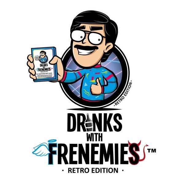 Drinks with Frenemies Retro Edition Board Game by BE Game LLC 1