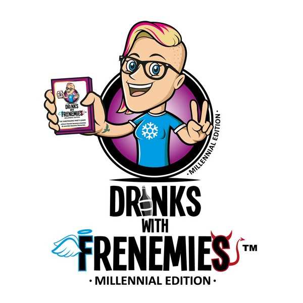 Drinks with Frenemies Millennial Edition Board Game by BE Game LLC 1
