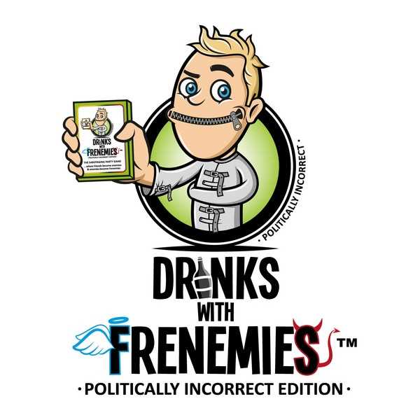 Drinks with Frenemies Politically Incorrect Edition Board Game 1