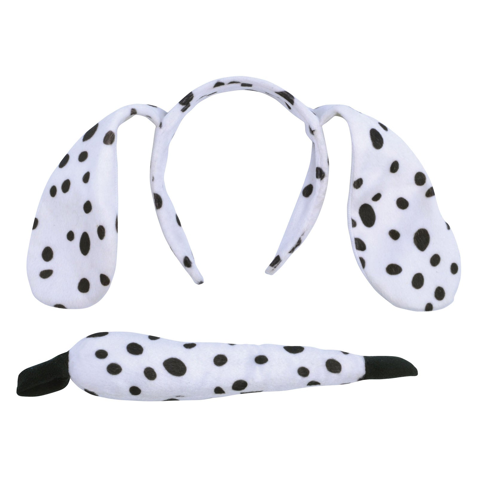 Dalmatian Costume Kit for Kids Instant Ears and Tail Set 1