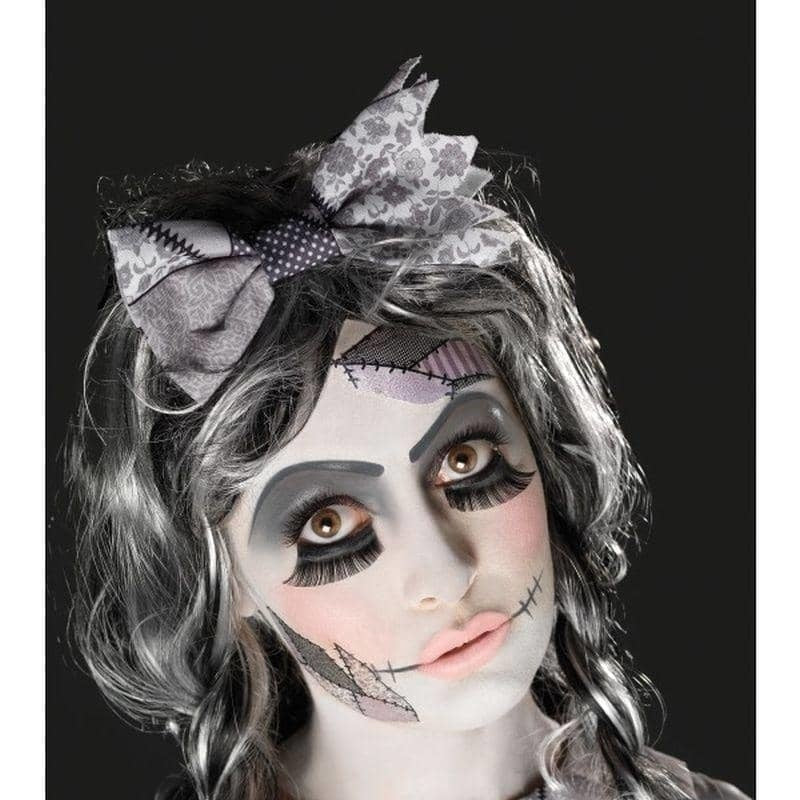 Damaged Doll Make Up Kit Aqua Adult Black 1