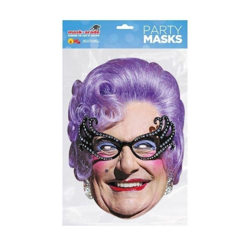 Dame Edna Everage Celebrity Face Mask 1