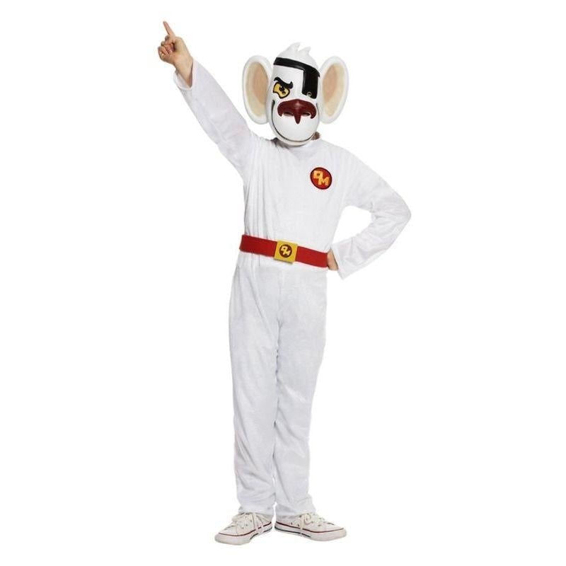 Danger Mouse Licensed Costume Child White Red_1
