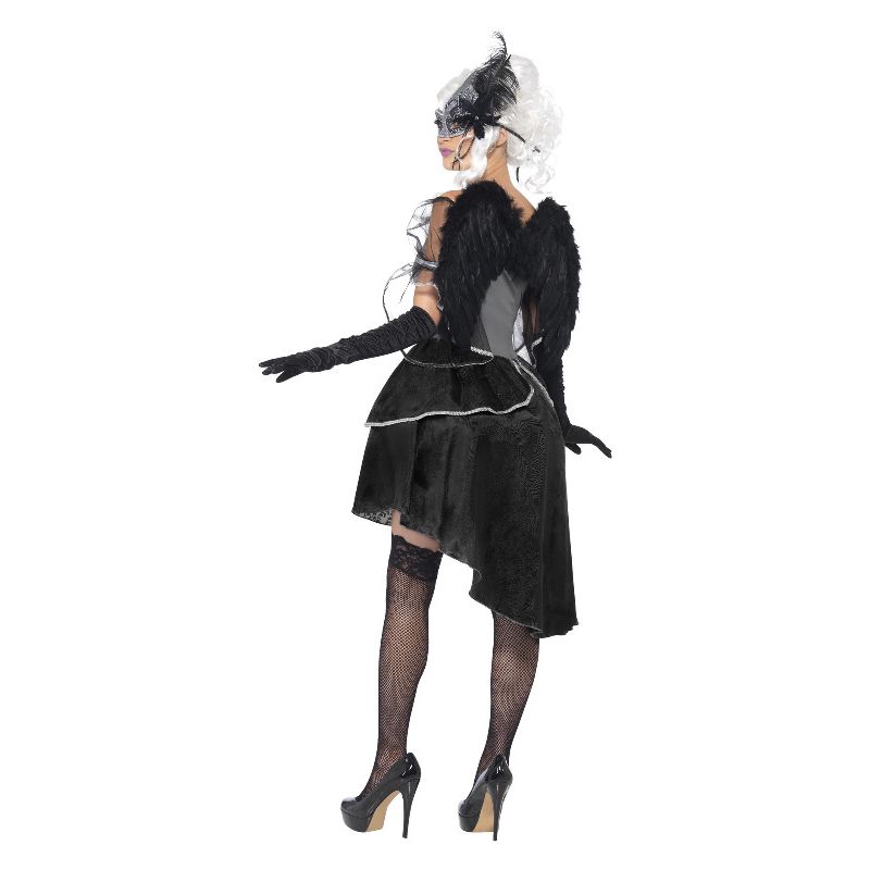 Dark Angel Masquerade Costume Black Adult 2