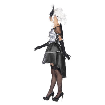 Dark Angel Masquerade Costume Black Adult 3