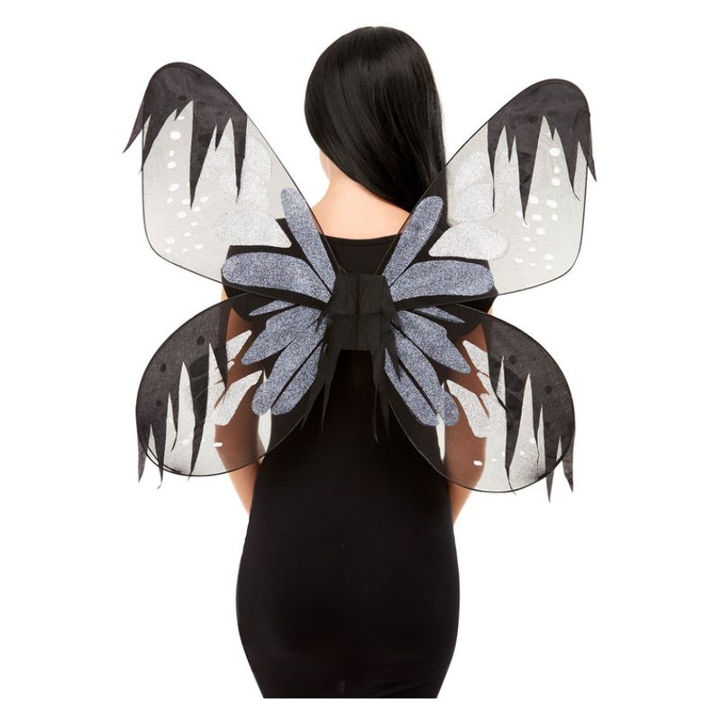 Dark Botanicals Moth Wings Grey Adult 1