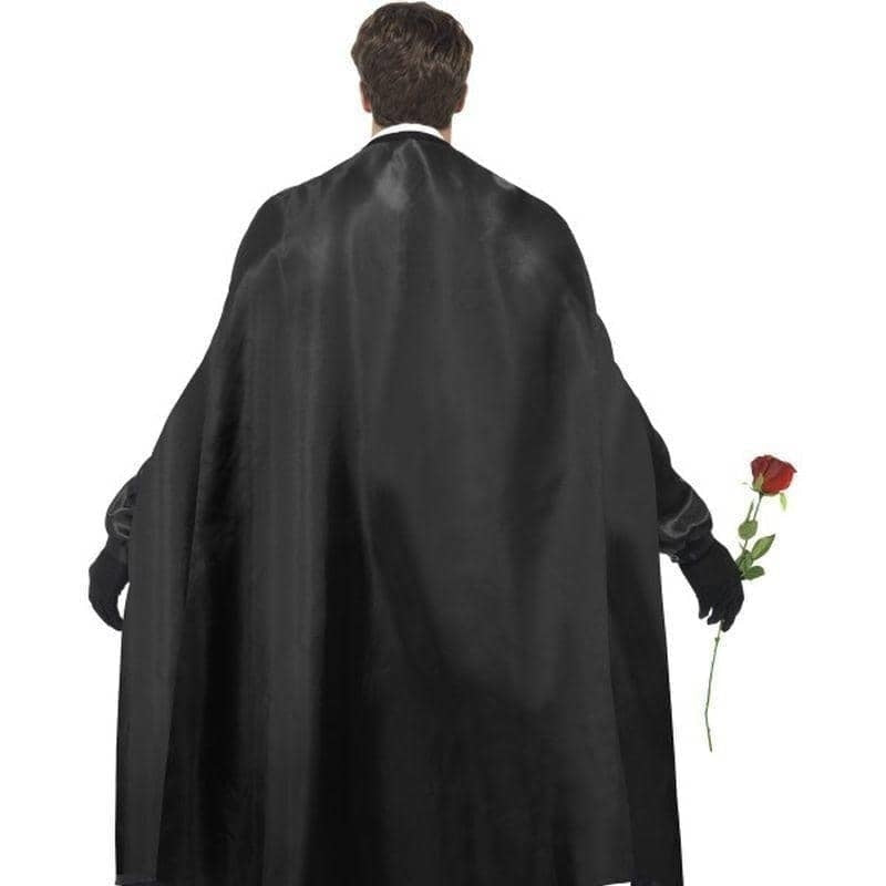 Dark Opera Masquerade Costume Adult Black Red 2