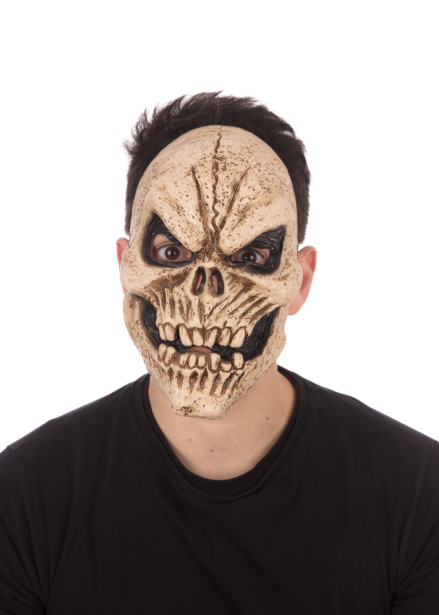 Dark Skeleton Grin Mask 1