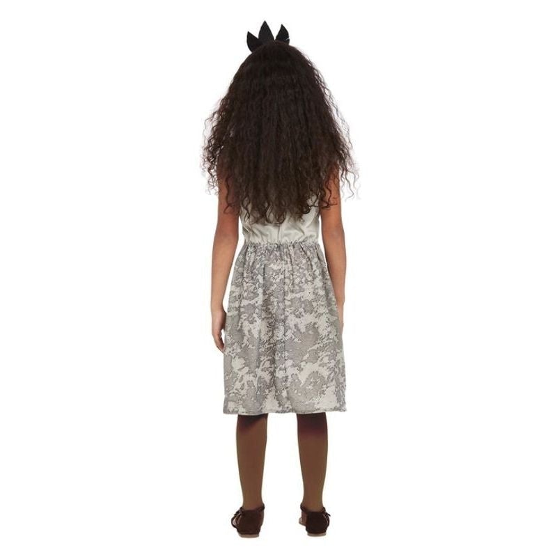 Dark Spirit Girls Warrior Costume Grey 2