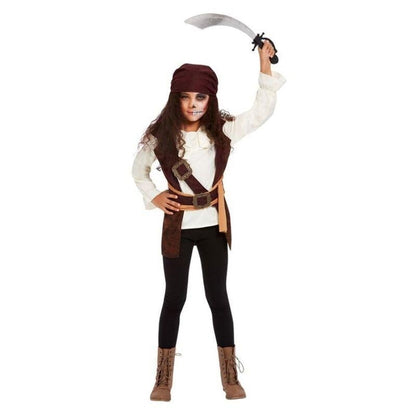 Dark Spirit Pirate Costume Girls 1