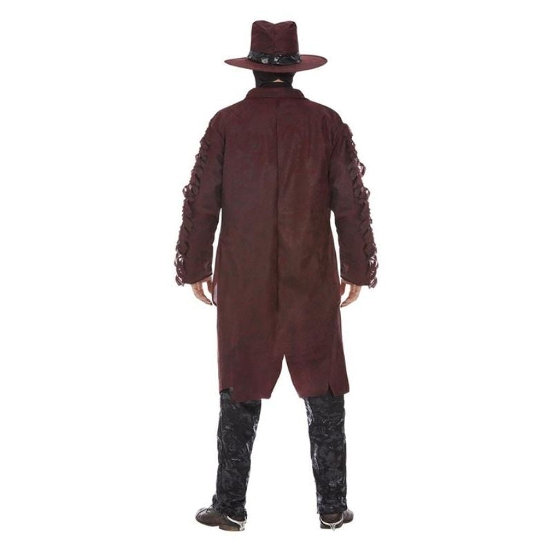 Dark Spirit Western Cowboy Deluxe Costume Adult Burgundy_2