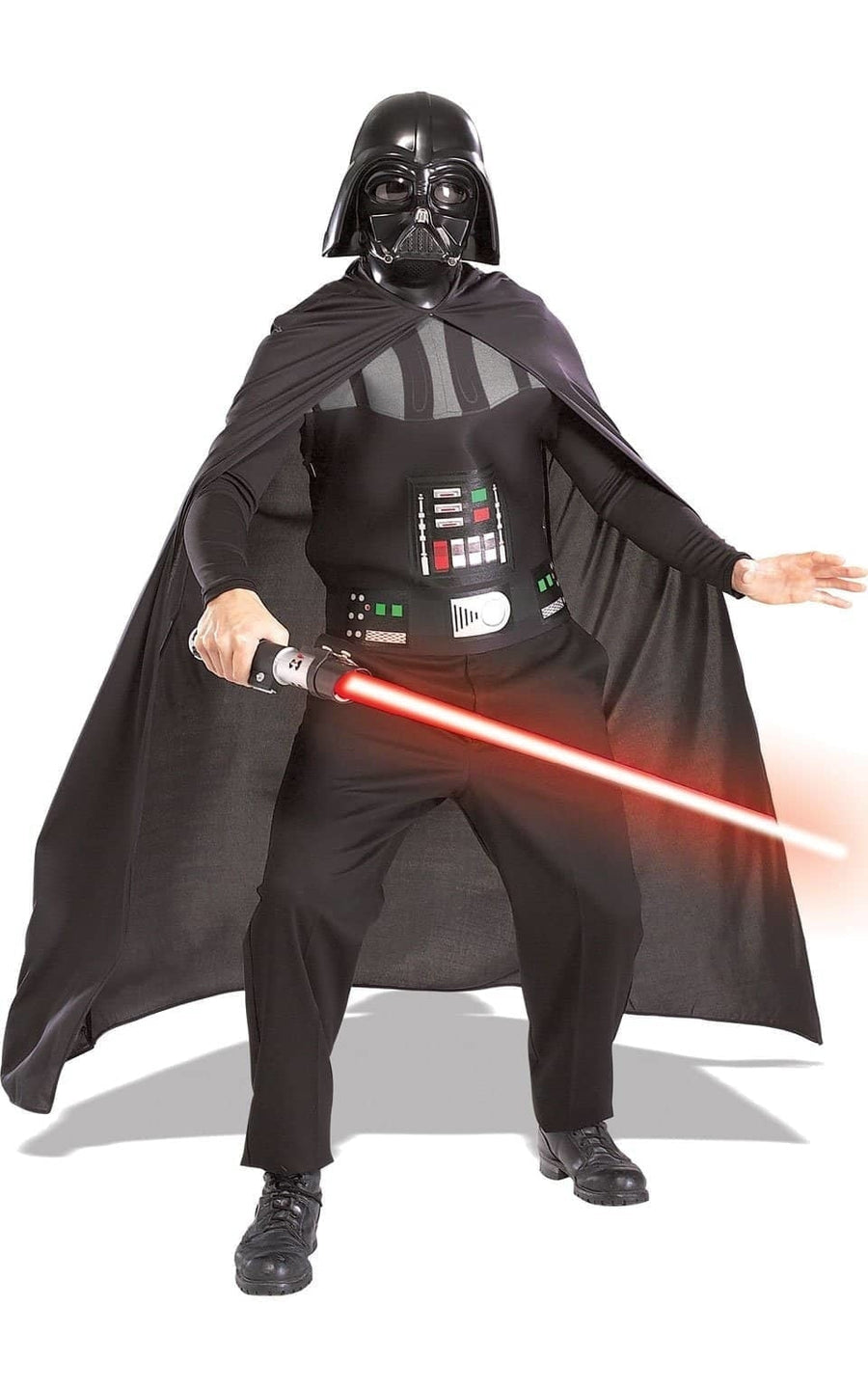 Darth Vader Adult Costume Standard Size Cape Mask Lightsaber Kit_1